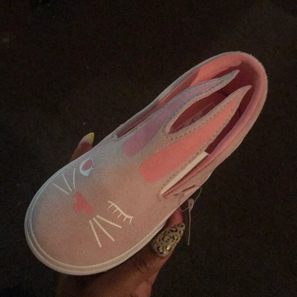Brand new in the box pink bunny vans